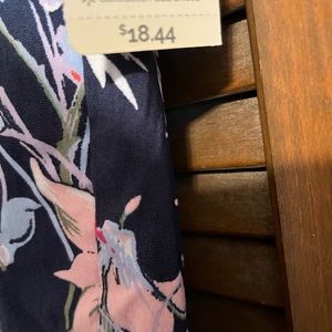Womens plus floral dress pants